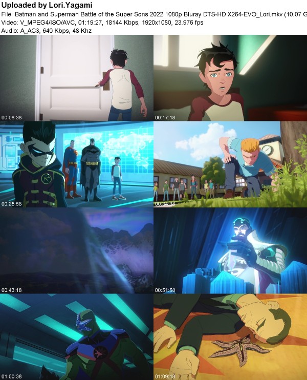 Batman and Superman Battle of the Super Sons (2022) 1080p Bluray DTS-HD X264-EVO