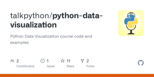 TalkPython - Python Data Visualization
