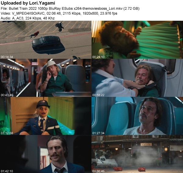 Bullet Train (2022) 1080p BluRay ESubs x264-themoviesboss