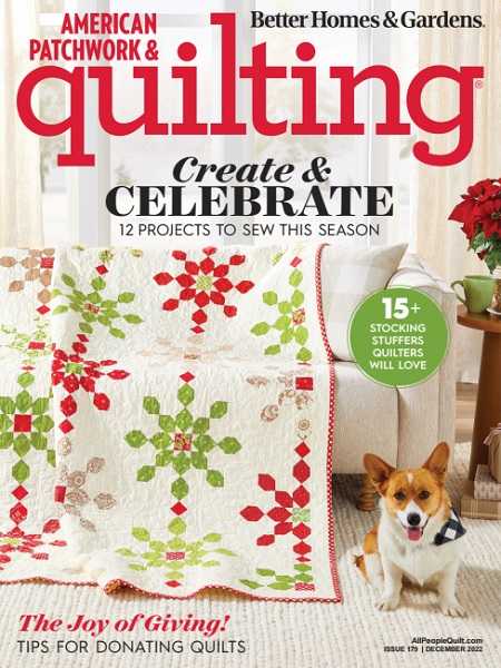 American Patchwork & Quilting №179 (December 2022)