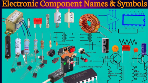 Learn electronic components names, symbols & functions