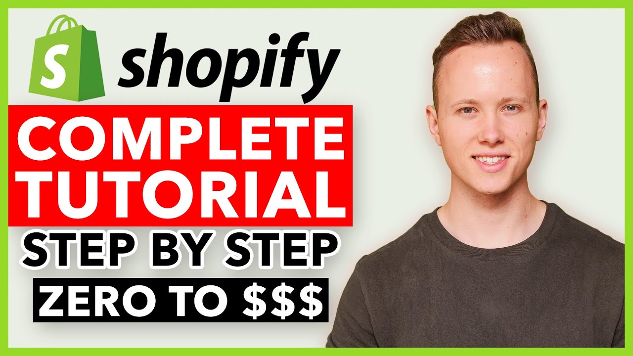 COMPLETE Shopify Tutorial For Beginners 2022 from scratch