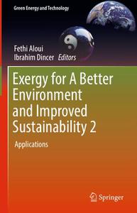 Exergy for A Better Environment and Improved Sustainability 2 Applications 