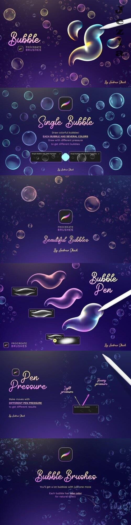 Bubbles Procreate Brushes - 10266160