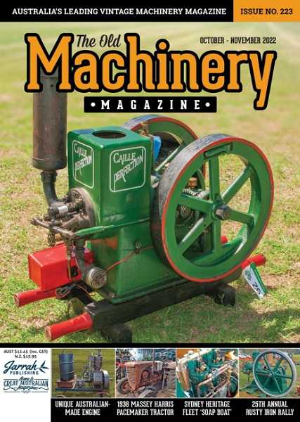 The Old Machinery Magazine №223 October/November 2022