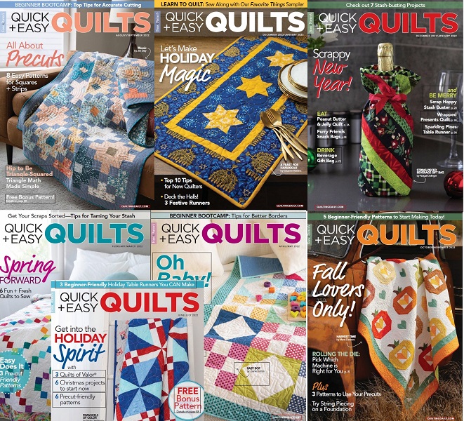 Quick+Easy Quilts - Архив 2022
