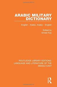 Arabic Military Dictionary English-Arabic, Arabic-English