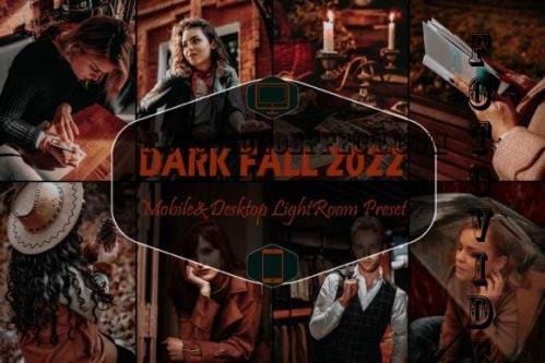 10 Dark Fall 2022 Mobile & Desktop Lightroom Presets, Moody - 2208672