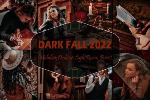 10 Dark Fall 2022 Mobile & Desktop Lightroom Presets, Moody - 2208672