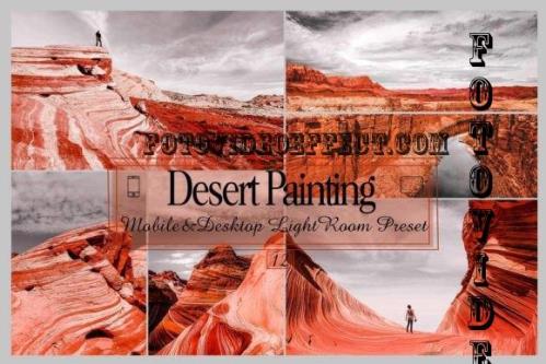12 Desert Painting Mobile & Desktop Lightroom Presets - 2208708