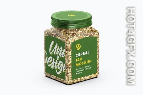Cereal Jar Mockup
