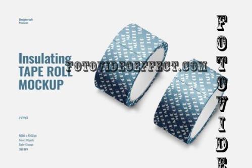 Insulating Tape Roll Mockup - 10271713