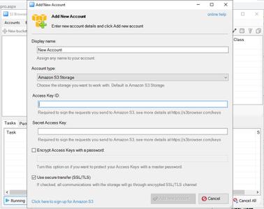 NetSDK Software S3 Browser Pro 10.5.7