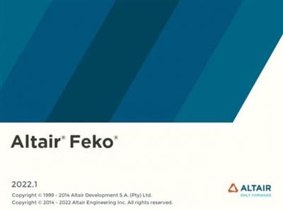 Altair HW FEKO 2022.1.2 (x64)  HotFix only 39abc9f649e9fef8a034d349c6c9e786