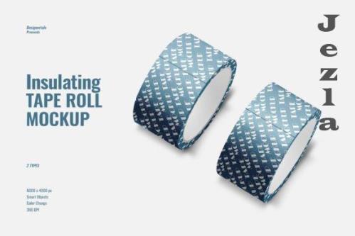 Insulating Tape Roll Mockup - 10271713