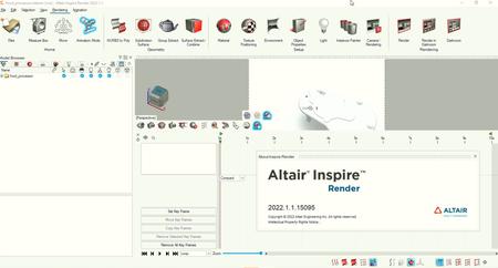 Altair Inspire Studio / Render 2022.1.1 Build 15095 (x64)