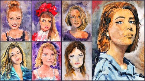 Watercolor Faces And Portraiture Essential Techniques