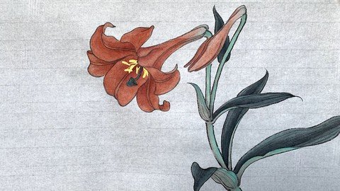 Relax With Chinese Painting – Introduction & Lily Flower