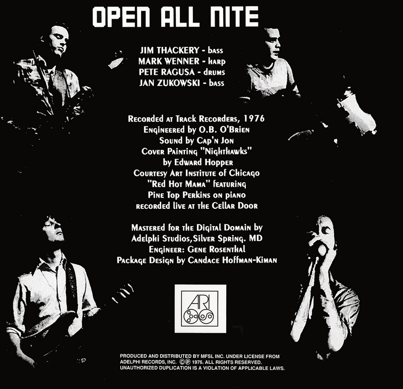 The Nighthawks - Open All Nite (1976) Lossless