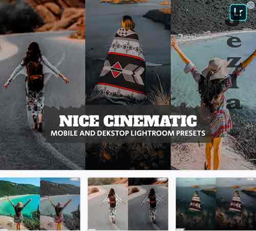 Nice Cinematic Lightroom Presets Dekstop Mobile