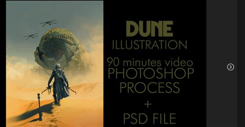 ArtStation - Dune Illustration Process Video