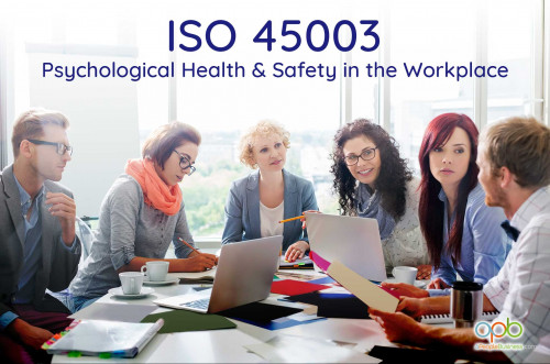 Managing mental health in the workplace. ISO 45003