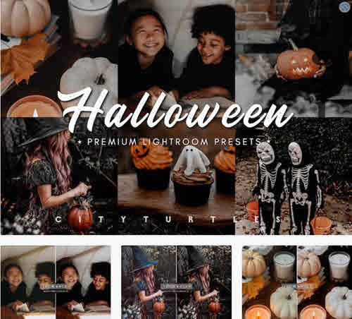 HALLOWEEN Moody Warm Lightroom Presets HALLOWEEN Moody Warm Lightroom Presets