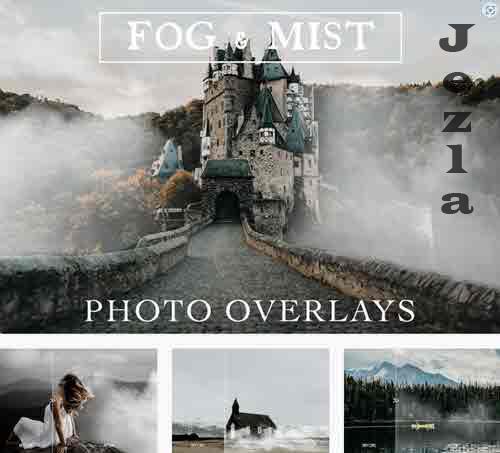 30 Real Fog & Mist Photo Overlays - 3686930