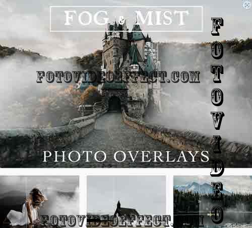30 Real Fog & Mist Photo Overlays - 3686930