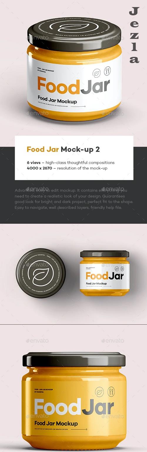 Food Jar Mock-up 2 - 39744306
