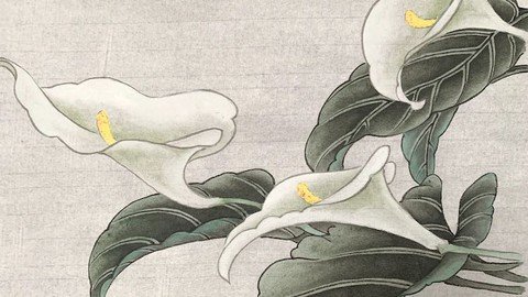 Relax With Chinese Painting – Calla Lily