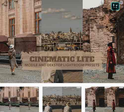 Cinematic Lite Lightroom Presets Dekstop Mobile