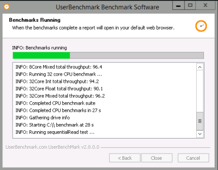 UserBenchmark 3.2.7.0