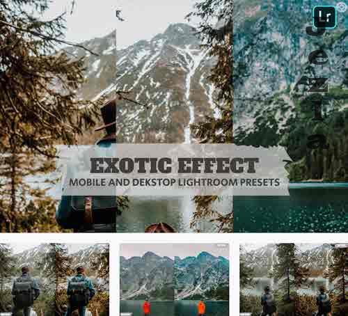 Exotic Effect Lightroom Presets Dekstop and Mobile