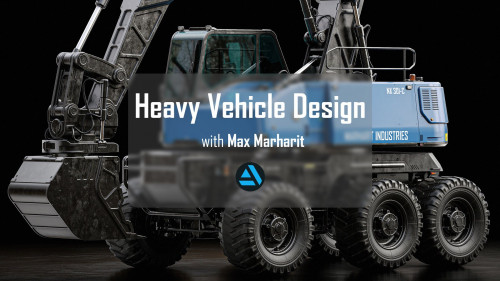 Artstation - Heavy Vehicle Design by Max Marharit