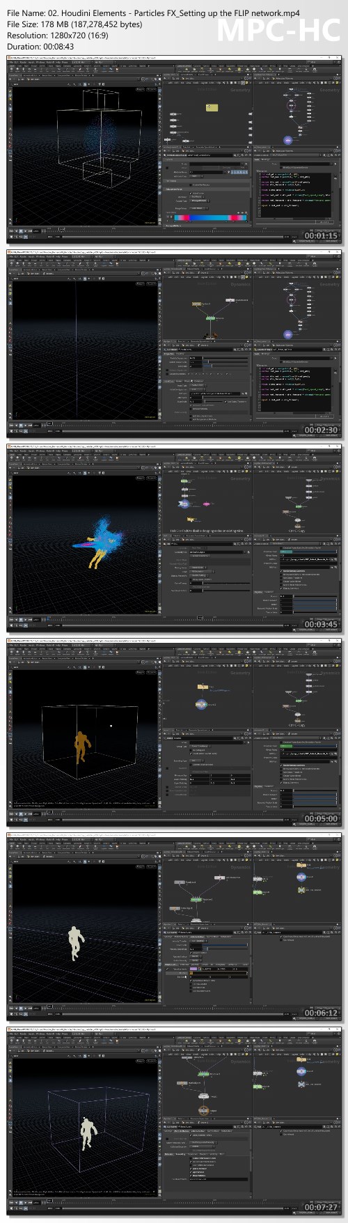 CGCircuit - Houdini Elements - Particles FX by David CGMK