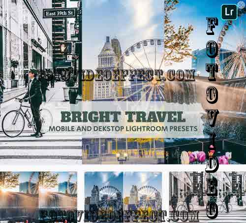 Bright Travel Lightroom Presets Dekstop and Mobile