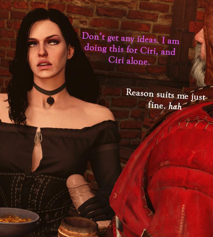 WeebSfm - Yennefer and Baron NTR 3D Porn Comic