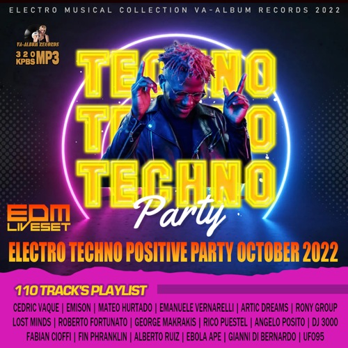 VA - Electro Techno Positive Party (2022)