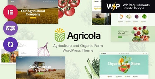 ThemeForest - Agricola v1.0 - Agriculture and Organic Farm WordPress Theme/39853177