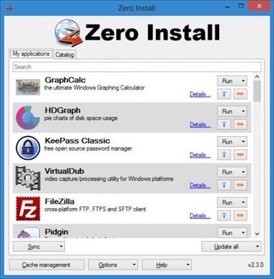 Zero Install  2.23.13