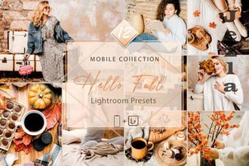 12 Mobile Lightroom Presets, Hello Fall