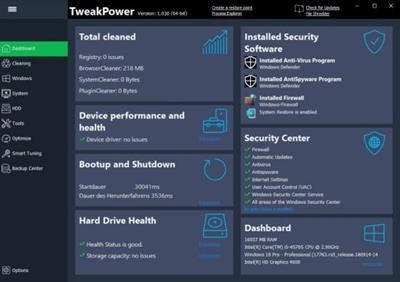 TweakPower 2.026 Multilingual