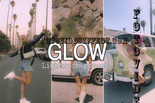 5 Glow Mobile Lightroom presets - 10255793