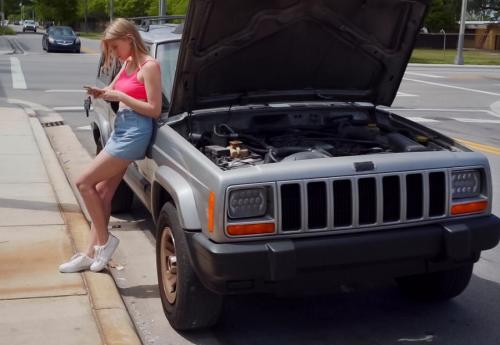  Melody Marks - Teen Want Fix Car Any Way
