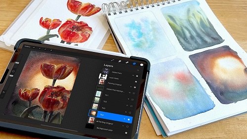 Transform Your Art: Using Procreate Masks to Try-On Creative Backgrounds Fd13f0dbe320430ab67f515eb6159860