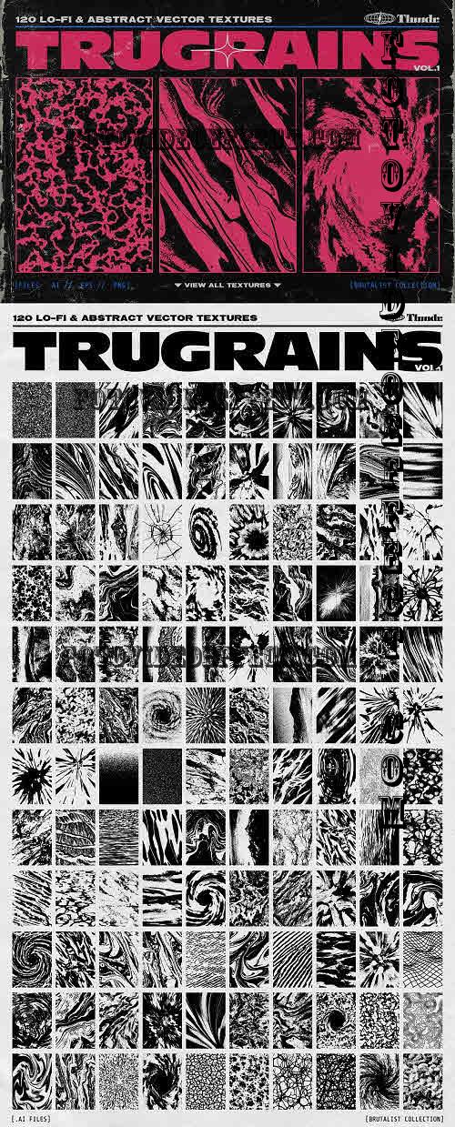 TRUGRAINS Brutalist Vector Textures - 10267055