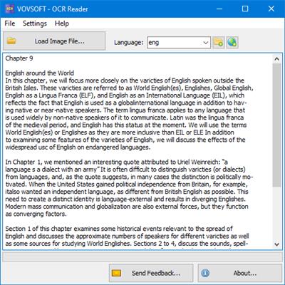 VovSoft OCR Reader 1.0