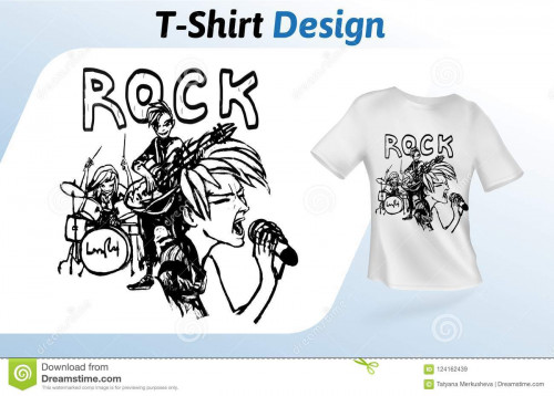 Design A Rock Band T-Shirt: From Sketch To Vector Art