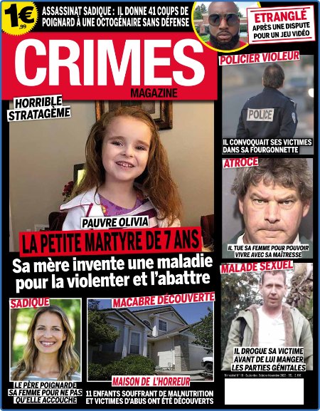 Crimes - Septembre/Novembre 2022